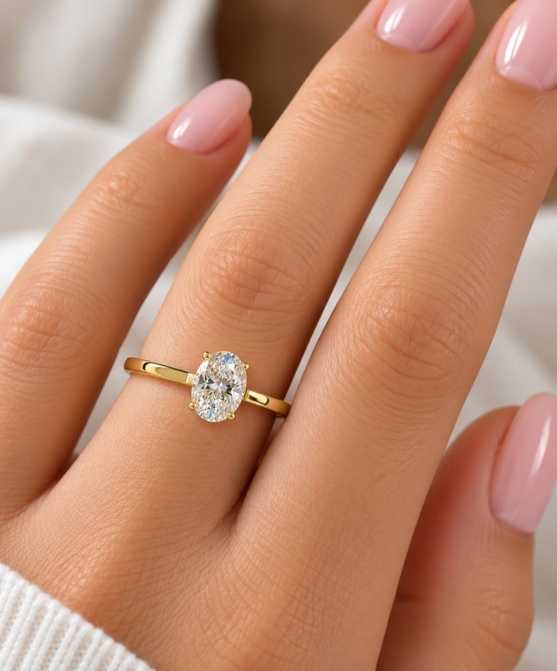 Bague Ovale Classique
