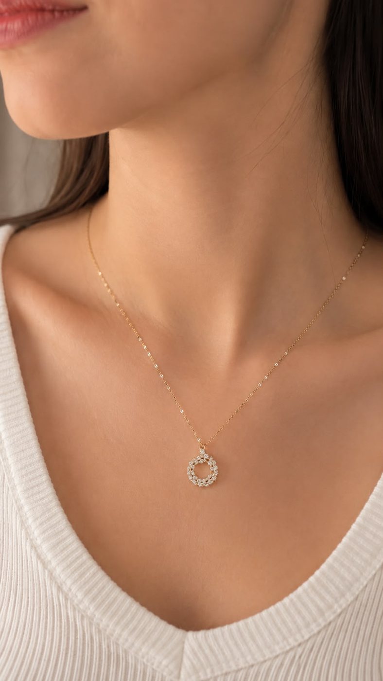 Collier Couronne de Lumière